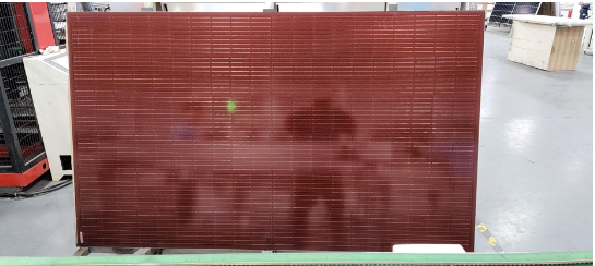 400w Red color solar panels 