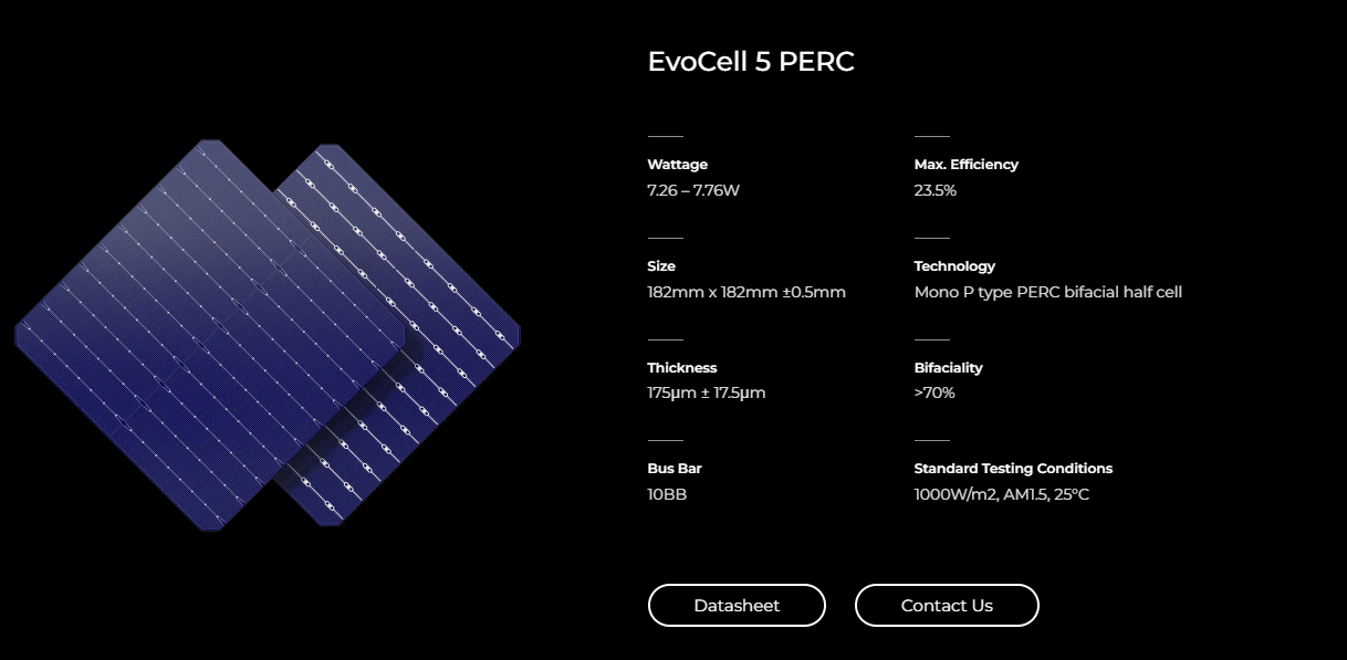 PERC 10BB Solar Cells
