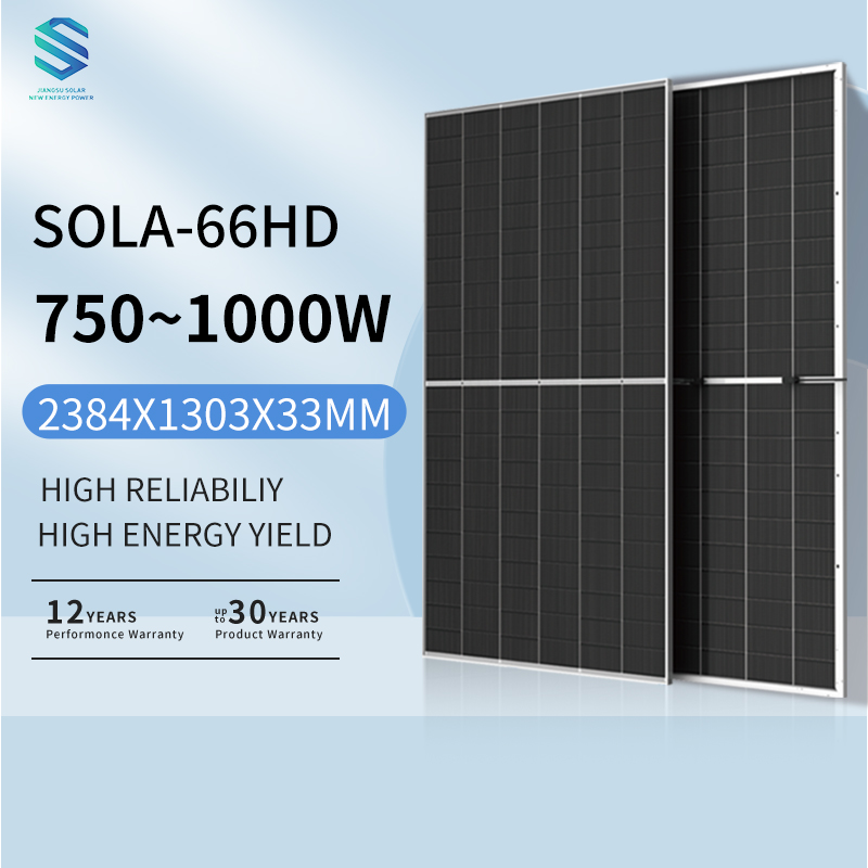 Tier 1 730w HJT Bifacial Solar panels 